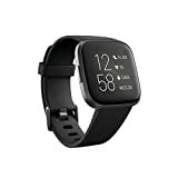 Fitbit Versa 2 Health and Fitness Smartwatch with Heart Rate, Music, Alexa Built-In, Sleep and Swim Tracking, Black/Carbon, One Size (S and L Bands Included)

by Fitbit


