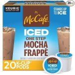 McCafé ICED One Step Mocha Frappé, Keurig Single Serve K-Cup Pods

#NationalFrappeDay