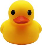 Happy Trees Duck Bath Toy Large Bath Duck Squeak Rubber Duck Baby Shower, 7 Inches#NationalRubberDuckyDay