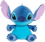 Disney Classics 14-inch Large Stitch Comfort Weighted Plush Stuffed Animal, Blue, Alien, Kids Toys for Ages 3 Up by Just Play#NationalHuggingDay