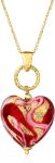 Ross-Simons Italian Red and Pink Murano Glass Heart Pendant Necklace
#WearRedDay