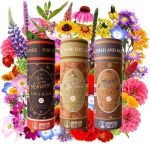 Pollinator Wildflower Seed Shaker Collection - ~300,000+ Wild Flower Seeds for Planting - Includes Hummingbird & Butterfly, Save The Monarchs, and Save The Bees Wildflower Mixes - Covers ~1,000 sq ft
#PlantAFlowerDay